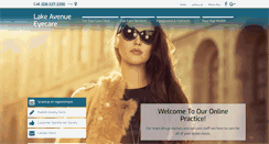 Desktop Screenshot of lakeavenueeyecare.com
