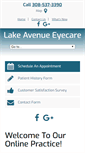 Mobile Screenshot of lakeavenueeyecare.com